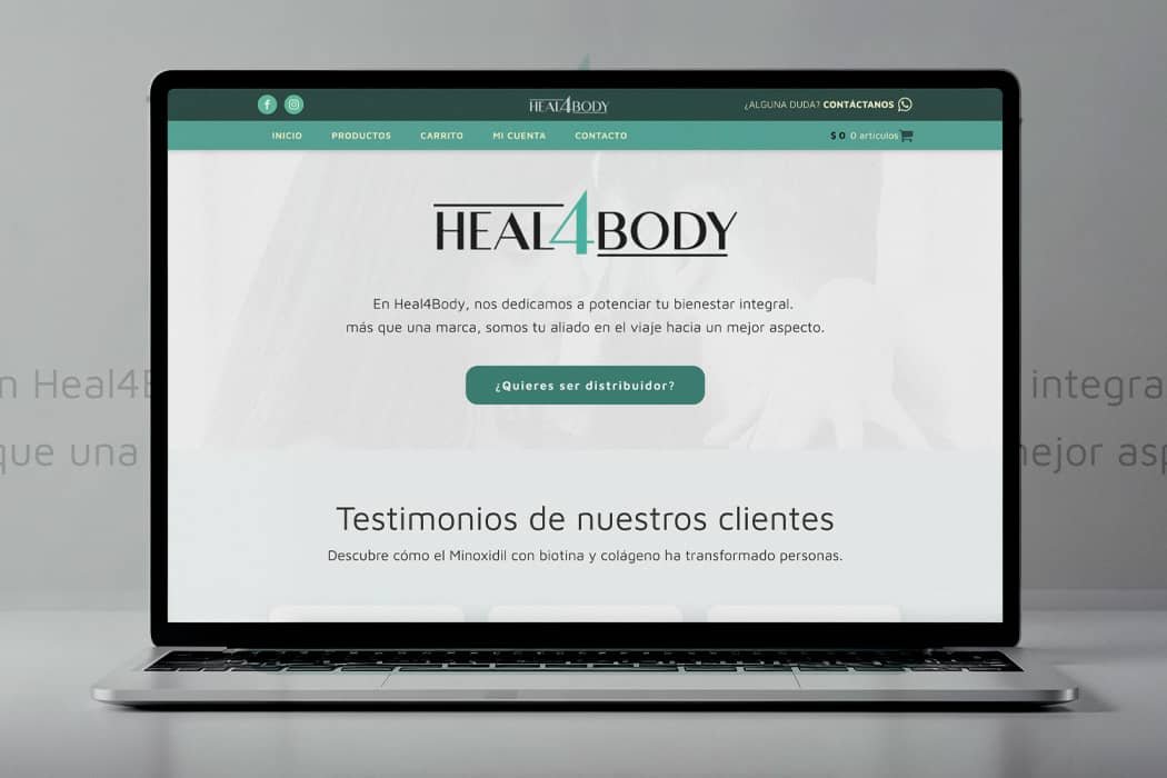 Mockup sitio web Propiedades Luxur